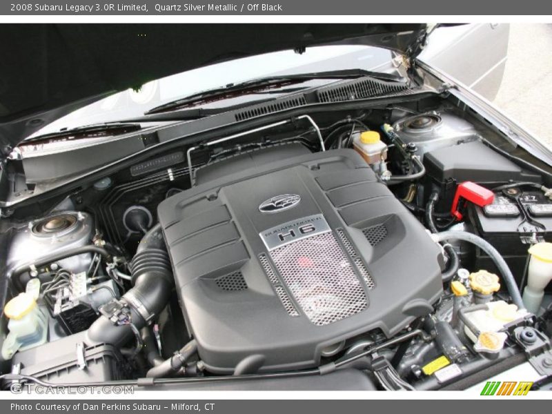 Quartz Silver Metallic / Off Black 2008 Subaru Legacy 3.0R Limited