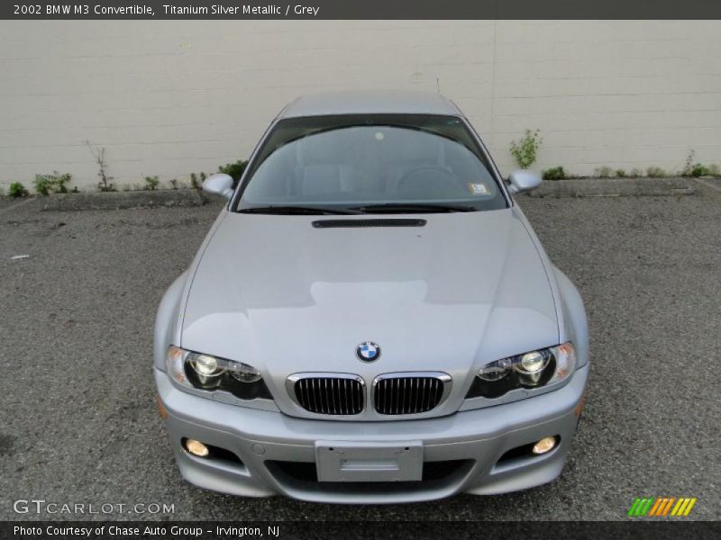 Titanium Silver Metallic / Grey 2002 BMW M3 Convertible