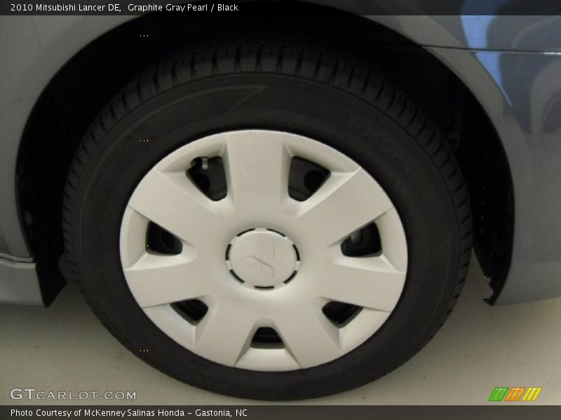 Graphite Gray Pearl / Black 2010 Mitsubishi Lancer DE