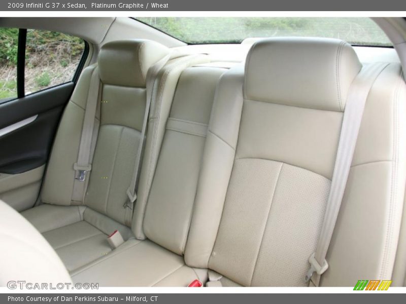 Platinum Graphite / Wheat 2009 Infiniti G 37 x Sedan
