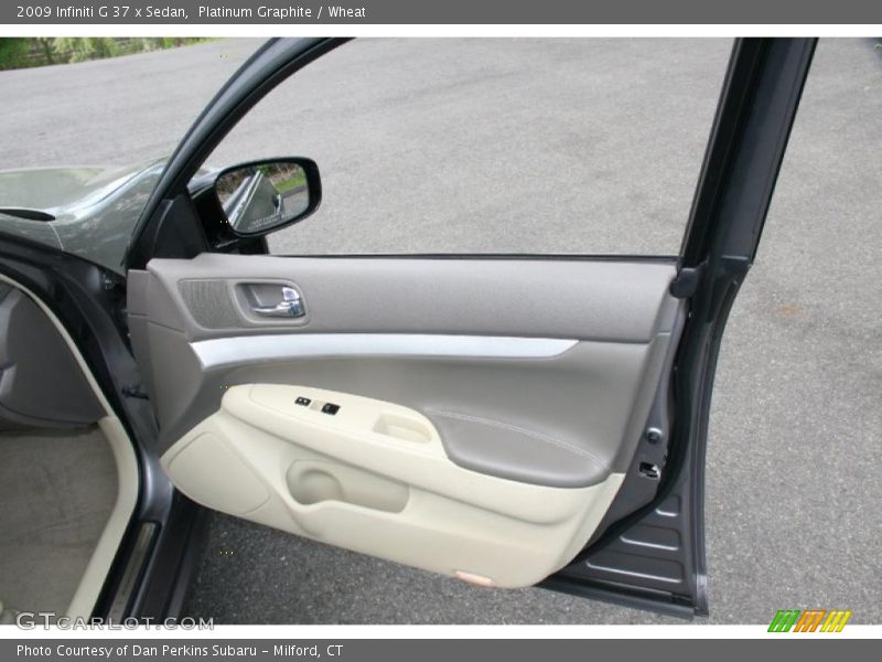 Platinum Graphite / Wheat 2009 Infiniti G 37 x Sedan