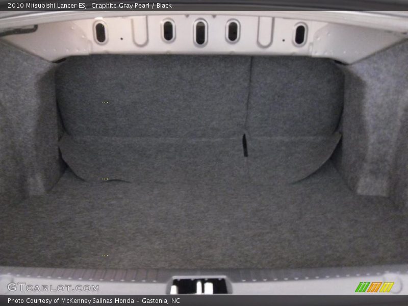 Graphite Gray Pearl / Black 2010 Mitsubishi Lancer ES