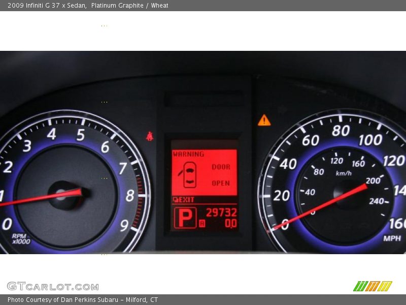 Platinum Graphite / Wheat 2009 Infiniti G 37 x Sedan