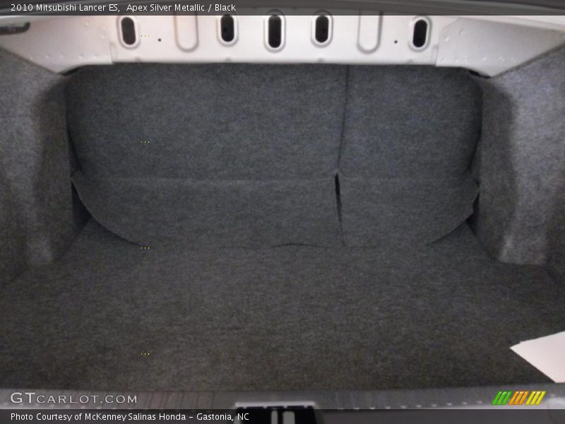 Apex Silver Metallic / Black 2010 Mitsubishi Lancer ES