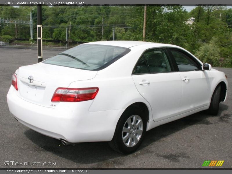 Super White / Ash 2007 Toyota Camry XLE V6