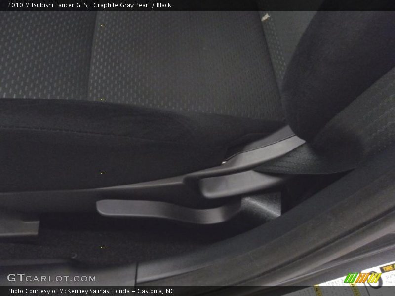 Graphite Gray Pearl / Black 2010 Mitsubishi Lancer GTS