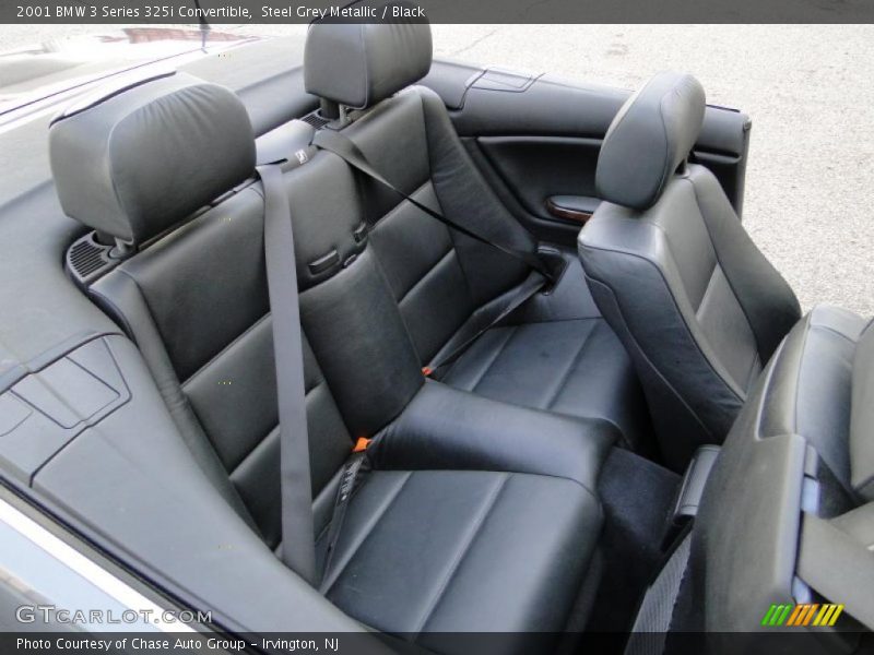 Steel Grey Metallic / Black 2001 BMW 3 Series 325i Convertible