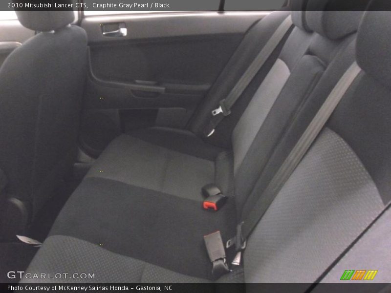 Graphite Gray Pearl / Black 2010 Mitsubishi Lancer GTS