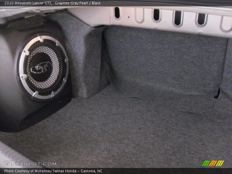 Graphite Gray Pearl / Black 2010 Mitsubishi Lancer GTS