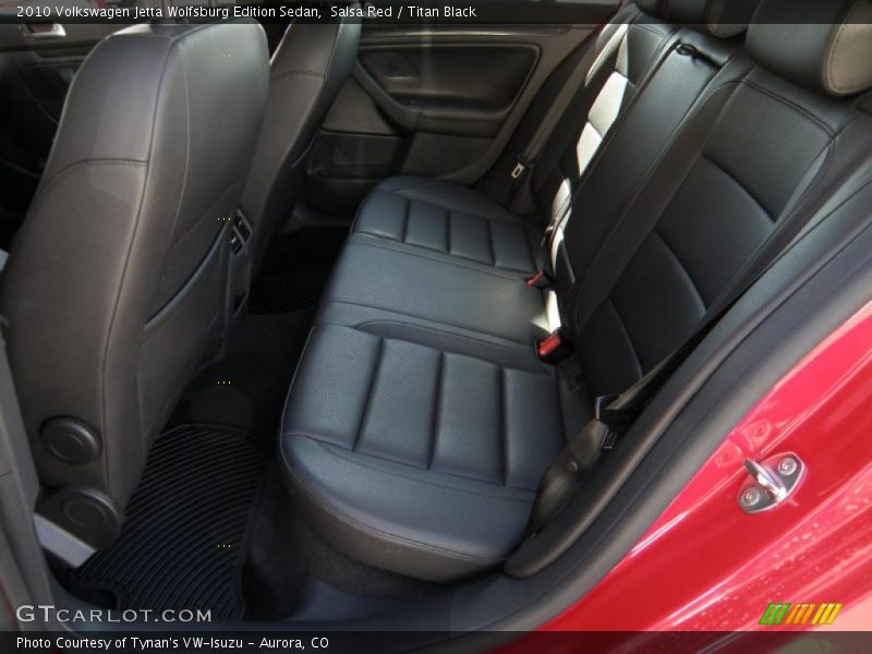 Salsa Red / Titan Black 2010 Volkswagen Jetta Wolfsburg Edition Sedan