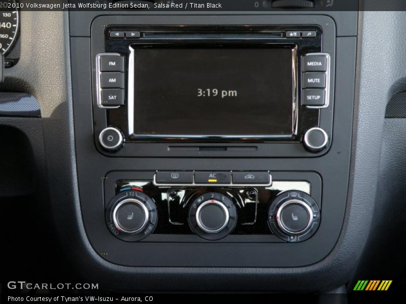 Salsa Red / Titan Black 2010 Volkswagen Jetta Wolfsburg Edition Sedan