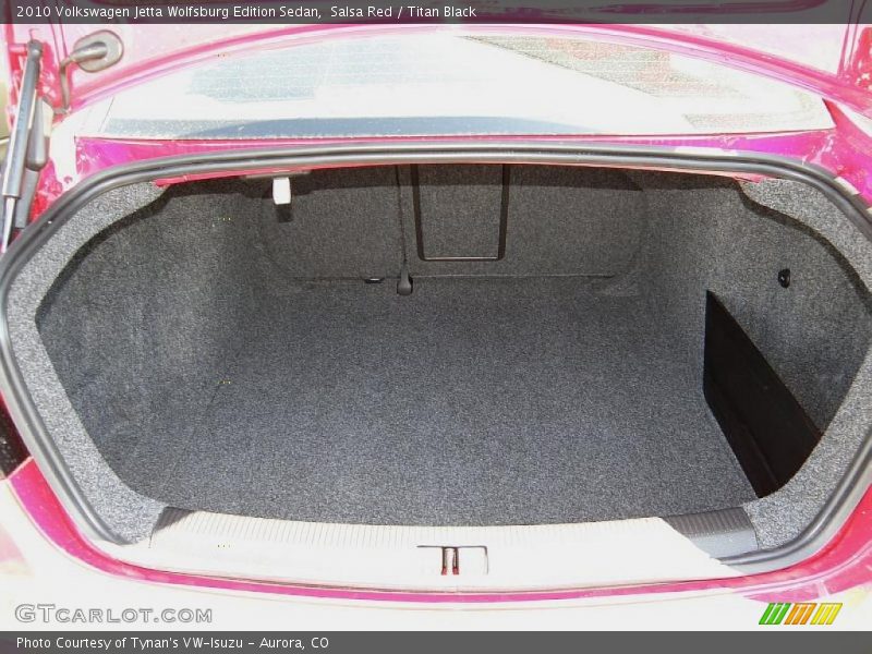 Salsa Red / Titan Black 2010 Volkswagen Jetta Wolfsburg Edition Sedan