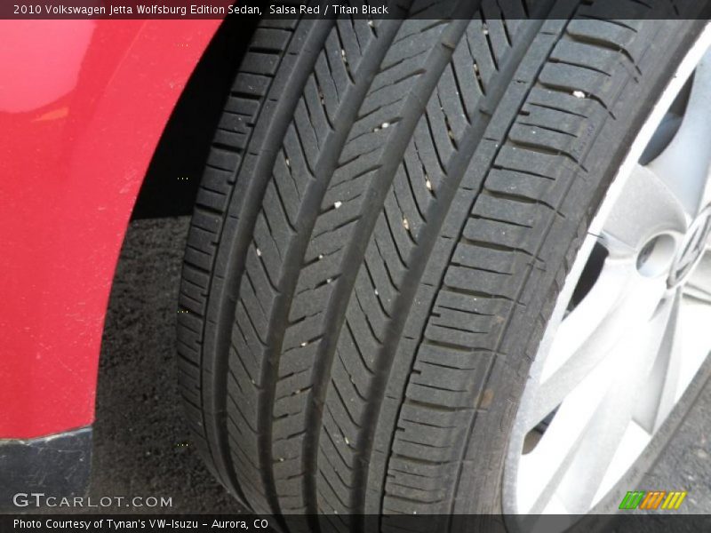 Salsa Red / Titan Black 2010 Volkswagen Jetta Wolfsburg Edition Sedan