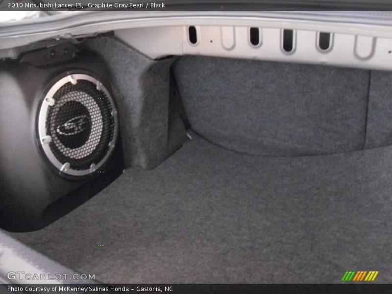 Graphite Gray Pearl / Black 2010 Mitsubishi Lancer ES