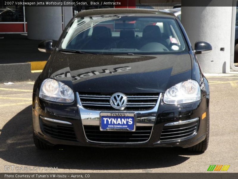 Black / Anthracite 2007 Volkswagen Jetta Wolfsburg Edition Sedan