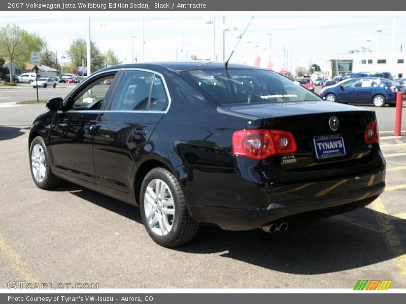 Black / Anthracite 2007 Volkswagen Jetta Wolfsburg Edition Sedan