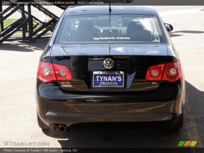 Black / Anthracite 2007 Volkswagen Jetta Wolfsburg Edition Sedan