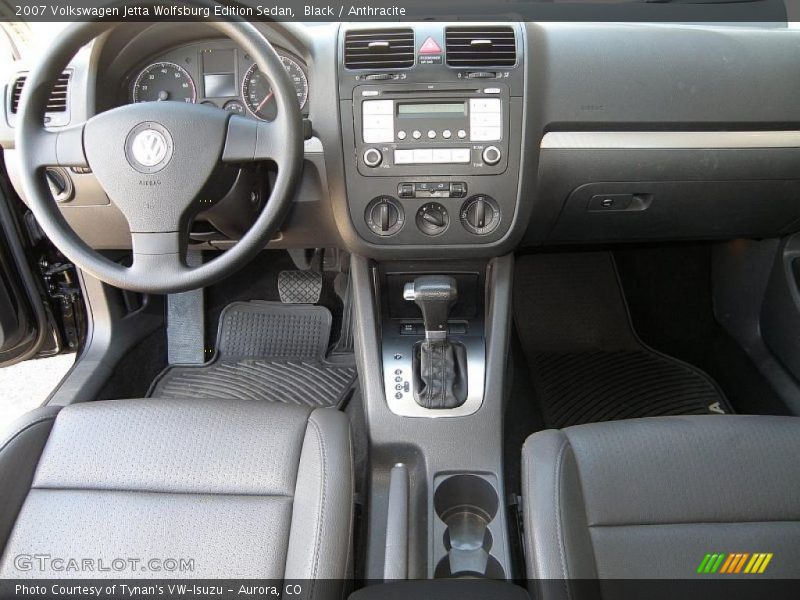 Black / Anthracite 2007 Volkswagen Jetta Wolfsburg Edition Sedan