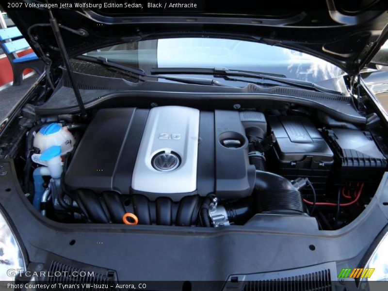 Black / Anthracite 2007 Volkswagen Jetta Wolfsburg Edition Sedan