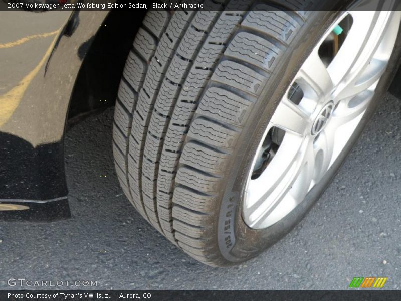 Black / Anthracite 2007 Volkswagen Jetta Wolfsburg Edition Sedan