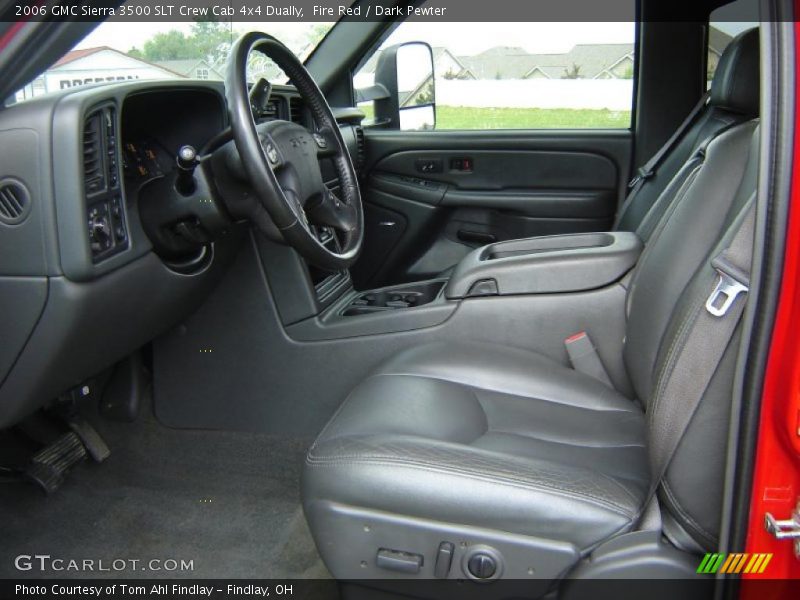 Fire Red / Dark Pewter 2006 GMC Sierra 3500 SLT Crew Cab 4x4 Dually