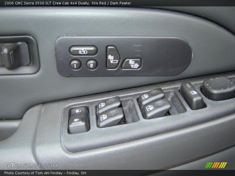 Fire Red / Dark Pewter 2006 GMC Sierra 3500 SLT Crew Cab 4x4 Dually