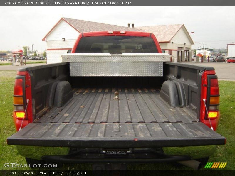 Fire Red / Dark Pewter 2006 GMC Sierra 3500 SLT Crew Cab 4x4 Dually