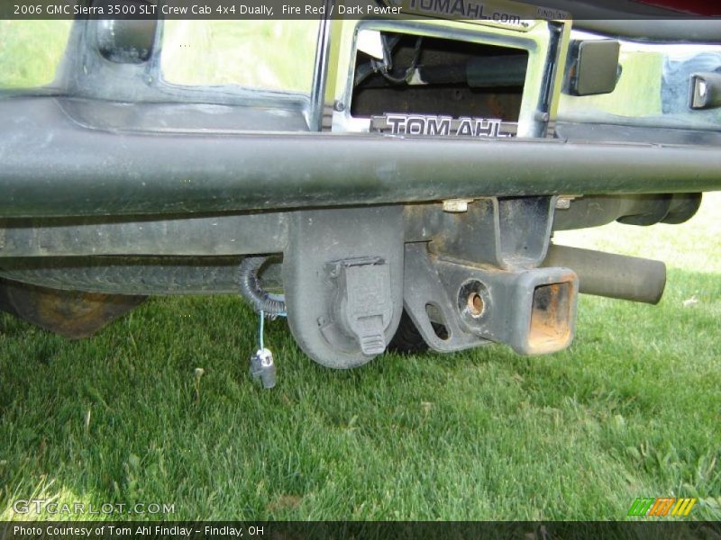 Fire Red / Dark Pewter 2006 GMC Sierra 3500 SLT Crew Cab 4x4 Dually