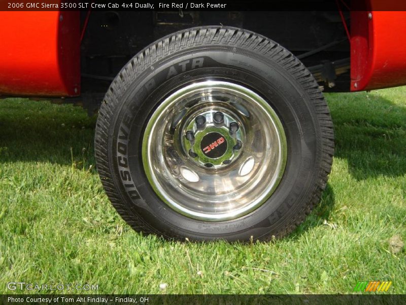 Fire Red / Dark Pewter 2006 GMC Sierra 3500 SLT Crew Cab 4x4 Dually