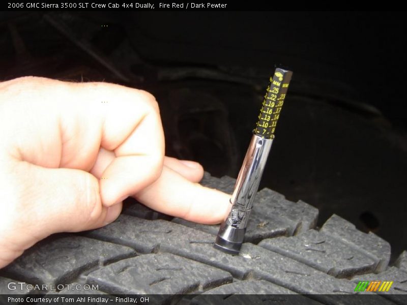 Fire Red / Dark Pewter 2006 GMC Sierra 3500 SLT Crew Cab 4x4 Dually