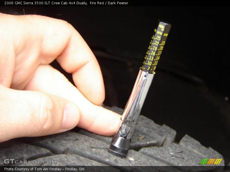 Fire Red / Dark Pewter 2006 GMC Sierra 3500 SLT Crew Cab 4x4 Dually