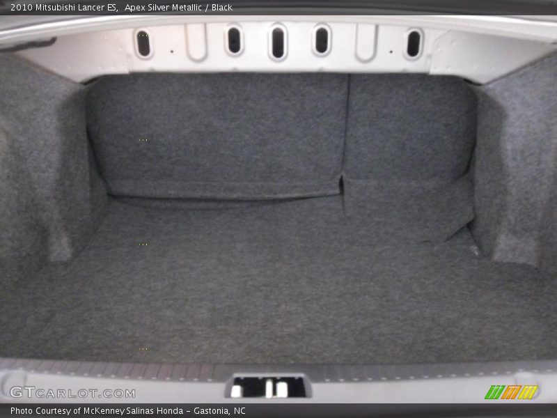 Apex Silver Metallic / Black 2010 Mitsubishi Lancer ES