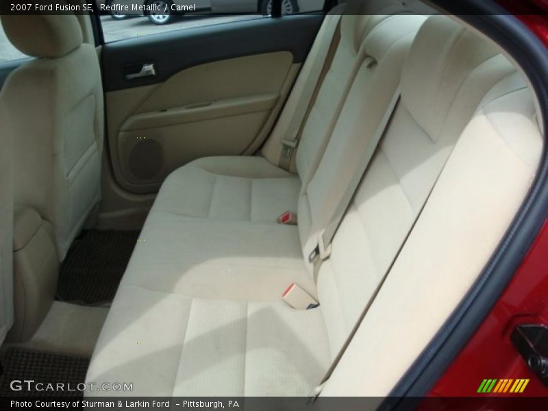 Redfire Metallic / Camel 2007 Ford Fusion SE