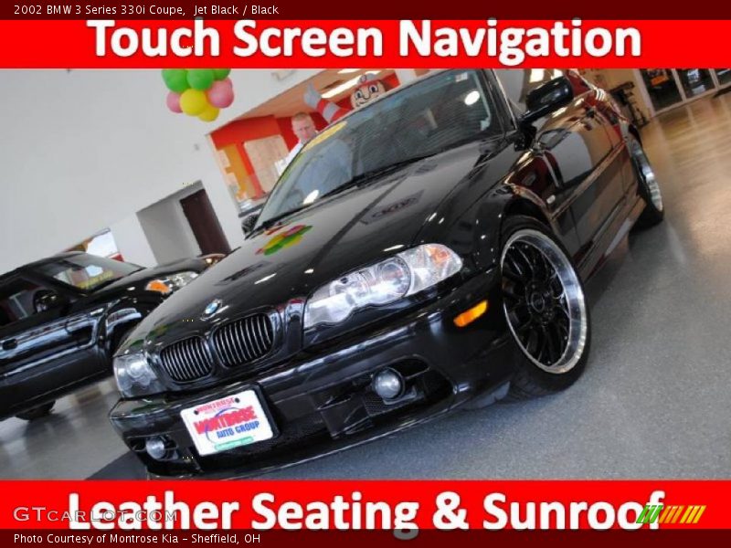 Jet Black / Black 2002 BMW 3 Series 330i Coupe