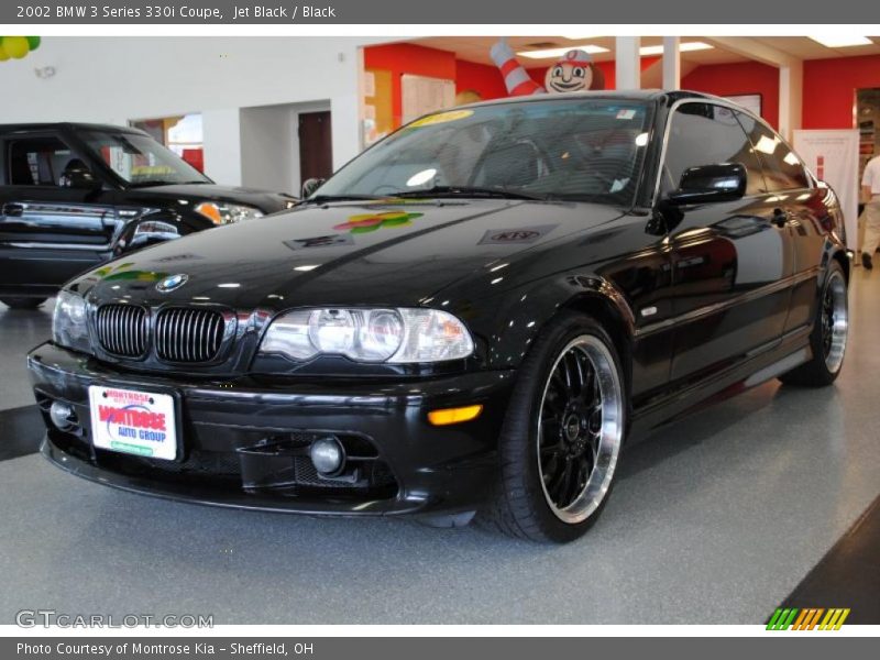 Jet Black / Black 2002 BMW 3 Series 330i Coupe