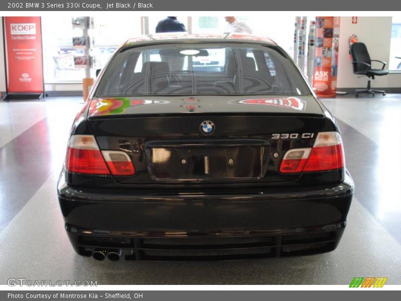 Jet Black / Black 2002 BMW 3 Series 330i Coupe