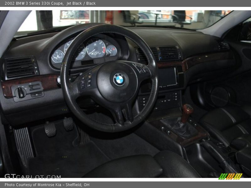 Jet Black / Black 2002 BMW 3 Series 330i Coupe