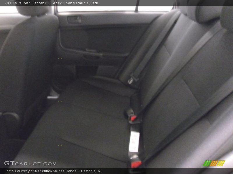 Apex Silver Metallic / Black 2010 Mitsubishi Lancer DE