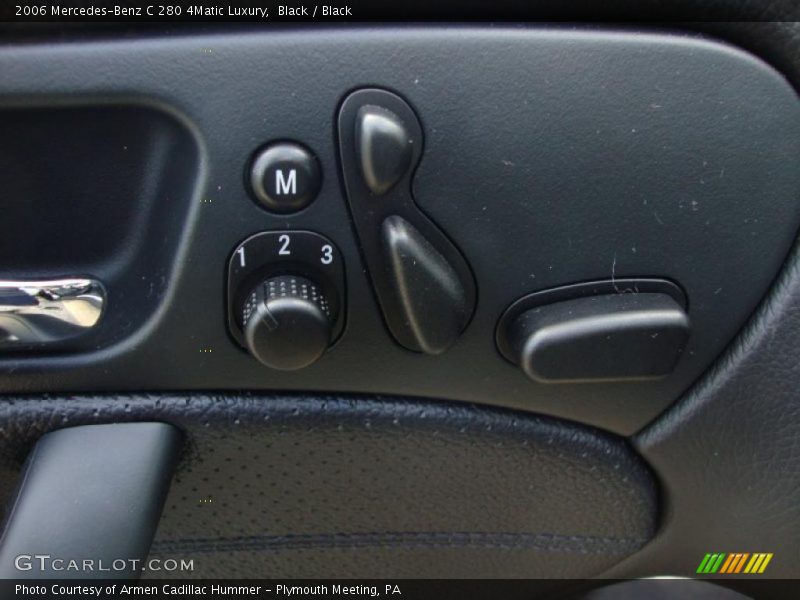 Black / Black 2006 Mercedes-Benz C 280 4Matic Luxury
