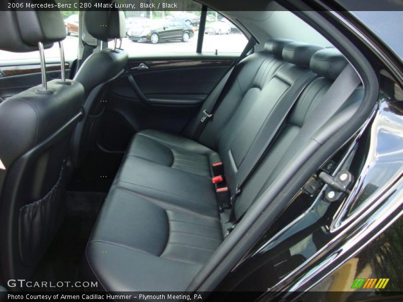 Black / Black 2006 Mercedes-Benz C 280 4Matic Luxury