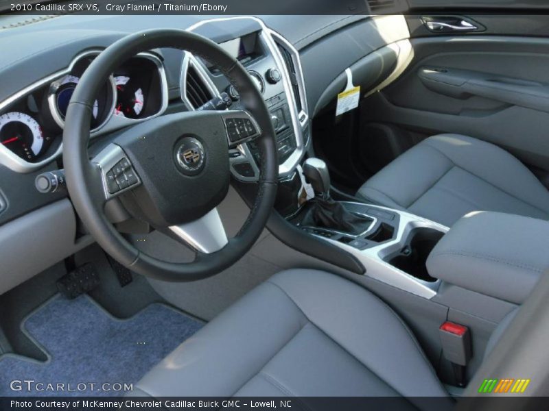 Gray Flannel / Titanium/Ebony 2010 Cadillac SRX V6