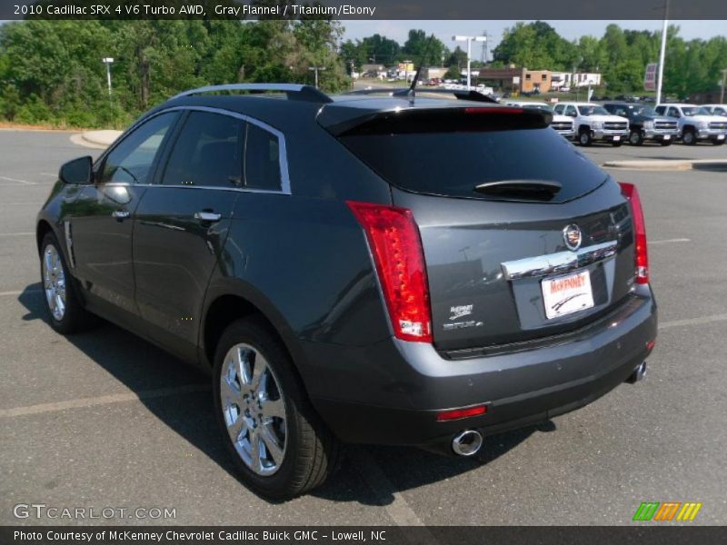 Gray Flannel / Titanium/Ebony 2010 Cadillac SRX 4 V6 Turbo AWD