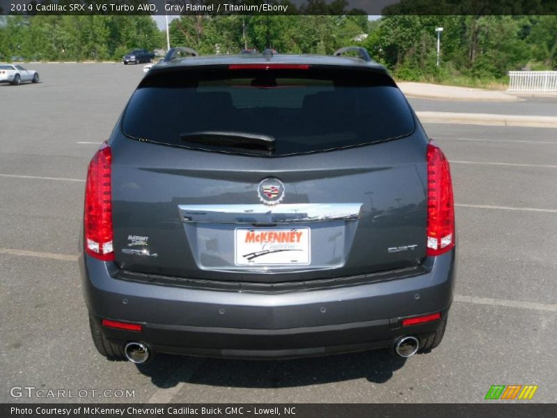 Gray Flannel / Titanium/Ebony 2010 Cadillac SRX 4 V6 Turbo AWD