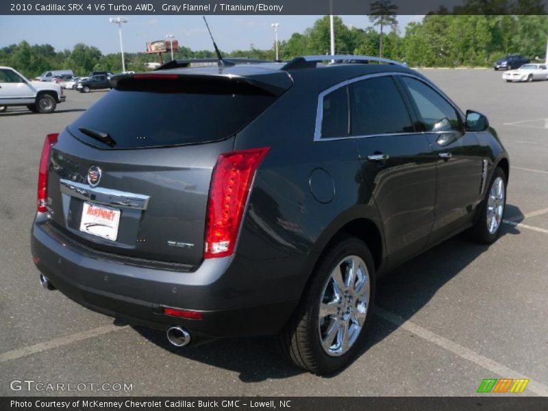 Gray Flannel / Titanium/Ebony 2010 Cadillac SRX 4 V6 Turbo AWD