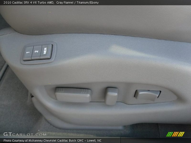 Gray Flannel / Titanium/Ebony 2010 Cadillac SRX 4 V6 Turbo AWD