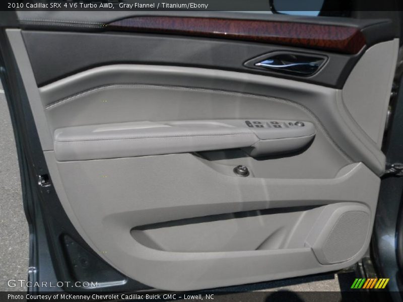 Gray Flannel / Titanium/Ebony 2010 Cadillac SRX 4 V6 Turbo AWD