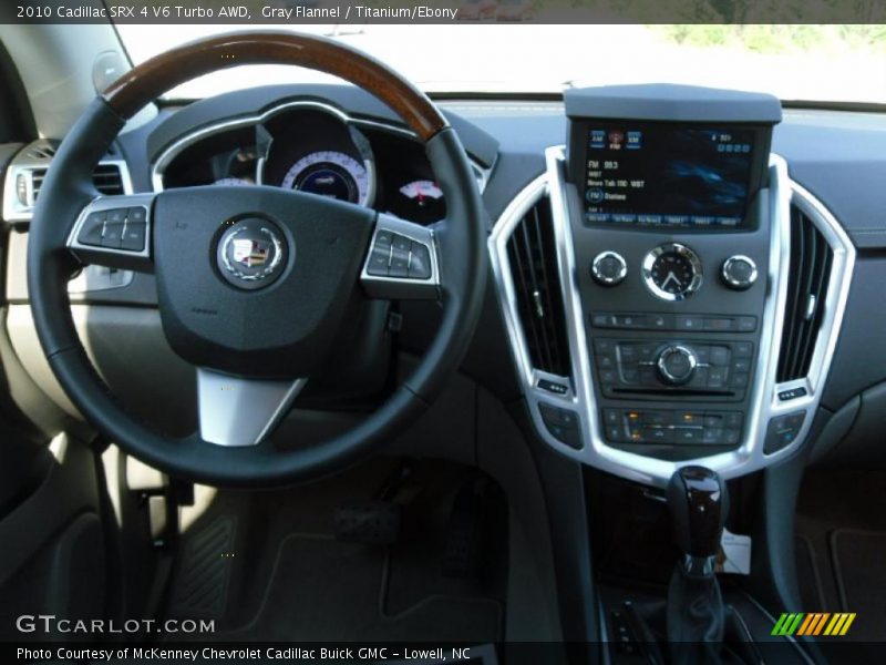 Gray Flannel / Titanium/Ebony 2010 Cadillac SRX 4 V6 Turbo AWD