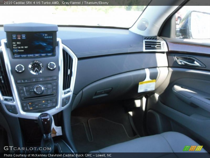 Gray Flannel / Titanium/Ebony 2010 Cadillac SRX 4 V6 Turbo AWD