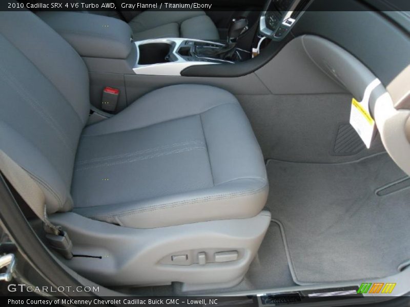 Gray Flannel / Titanium/Ebony 2010 Cadillac SRX 4 V6 Turbo AWD