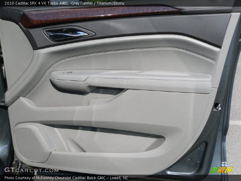 Gray Flannel / Titanium/Ebony 2010 Cadillac SRX 4 V6 Turbo AWD